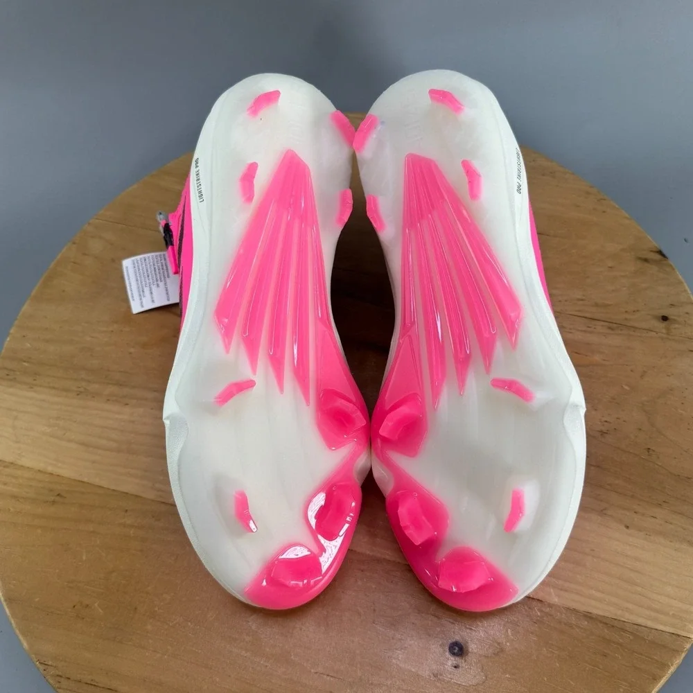 Adidas Adizero Impact+ TPU BSB Men's Size 12.5 Baseball Cleats Molded Pink Grey‎